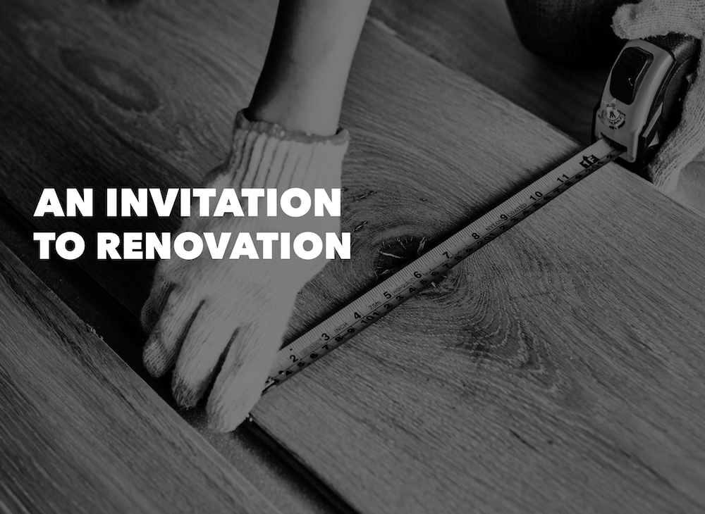 invitation renovation